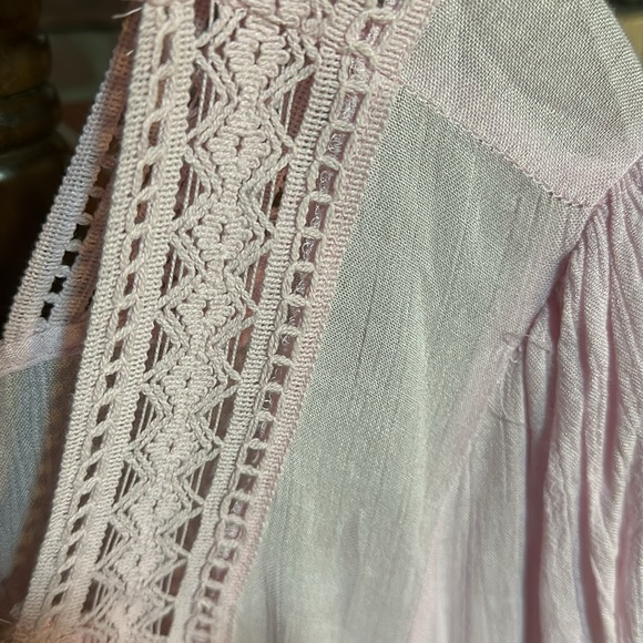 Ladies brand new size large pink long sleeve top. - Picture 3 of 5